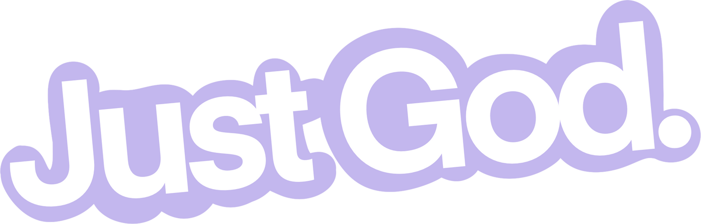STICKERS JUST GOD